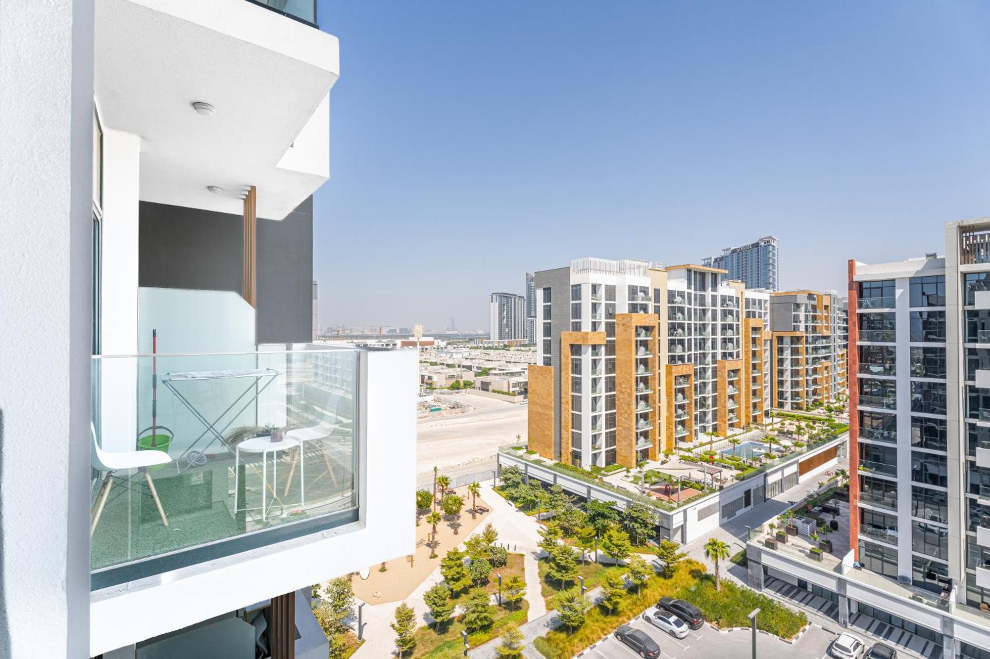 Escape24 Stylish Studio Azizi Riviera 8 Meydan One Dubái Exterior foto