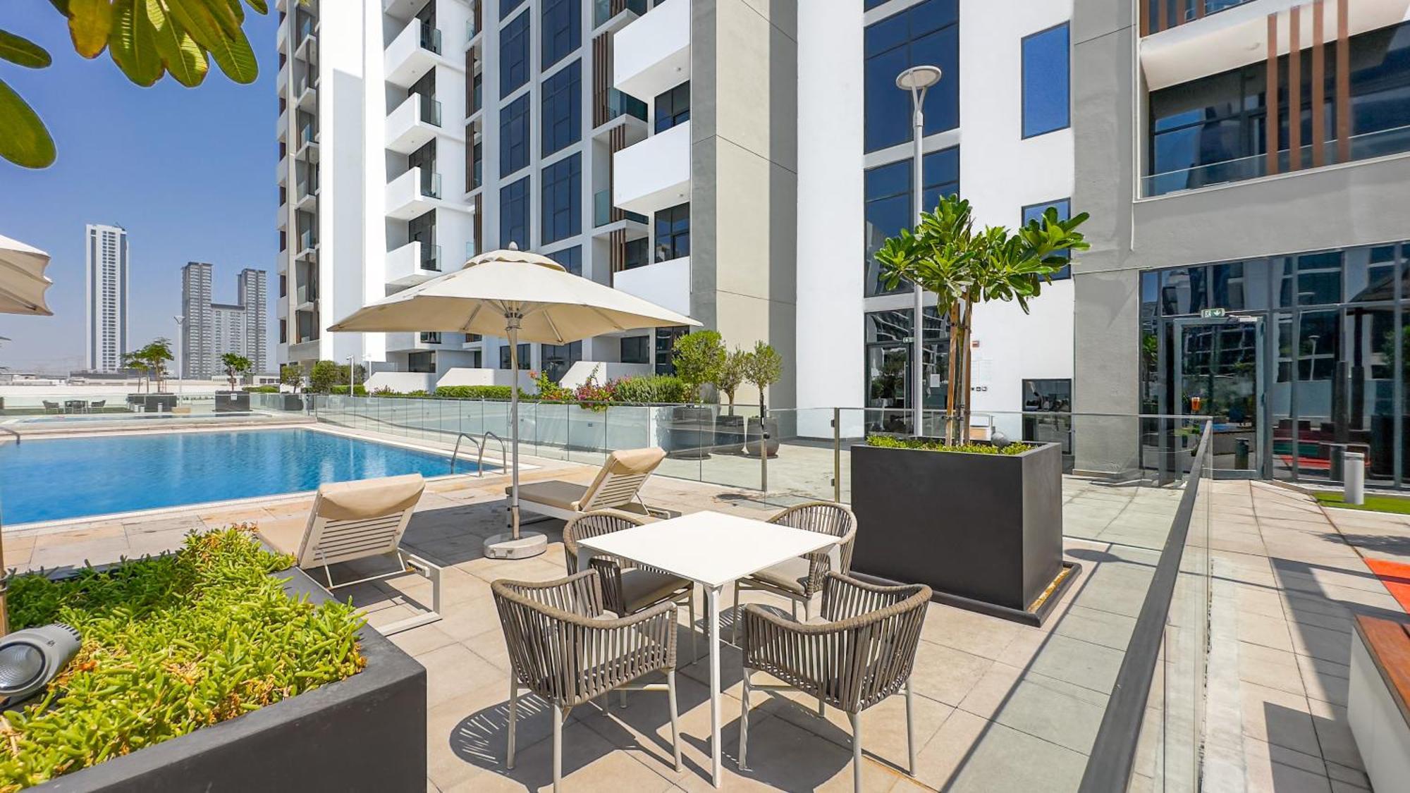 Escape24 Stylish Studio Azizi Riviera 8 Meydan One Dubái Exterior foto