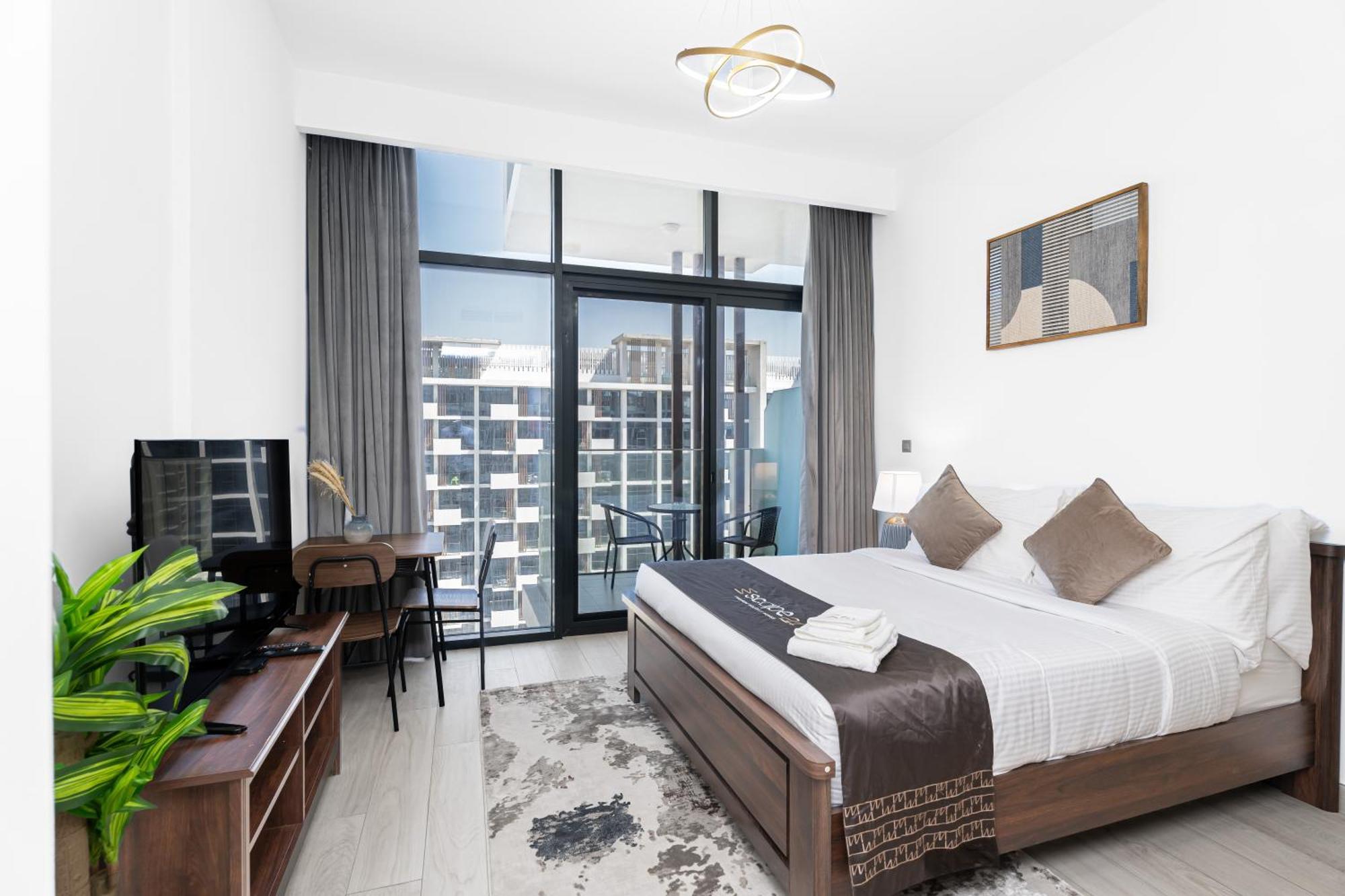 Escape24 Stylish Studio Azizi Riviera 8 Meydan One Dubái Exterior foto