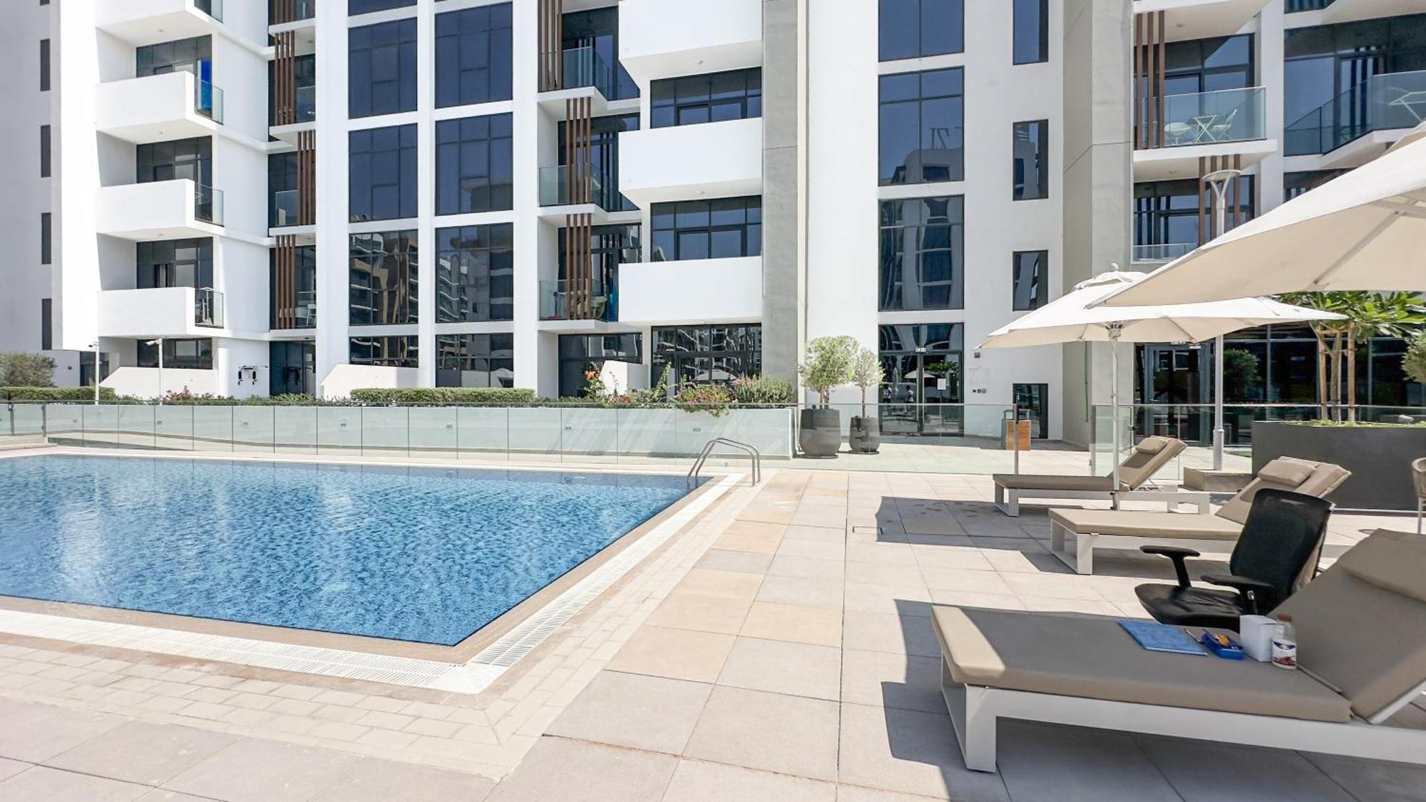 Escape24 Stylish Studio Azizi Riviera 8 Meydan One Dubái Exterior foto
